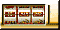 Early internet GIF used as a section marker. The GIF depicts a slot machine spinning and a "play now!" pop-up.